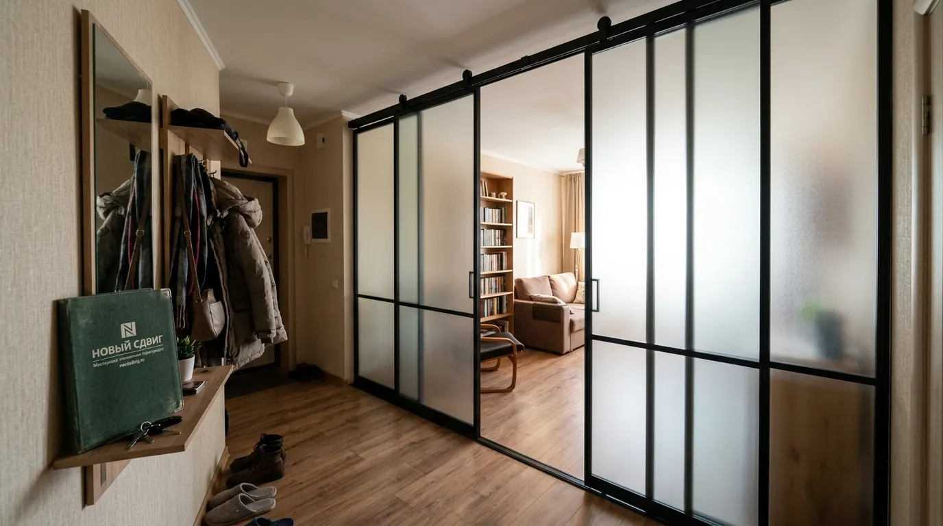 Декоративная перегородка в детской в Москве — пример работы №14