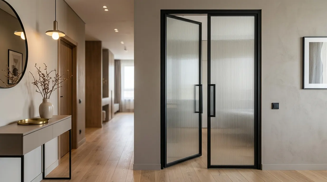 Лёгкие перегородки внутри помещений в Москве — пример работы №22