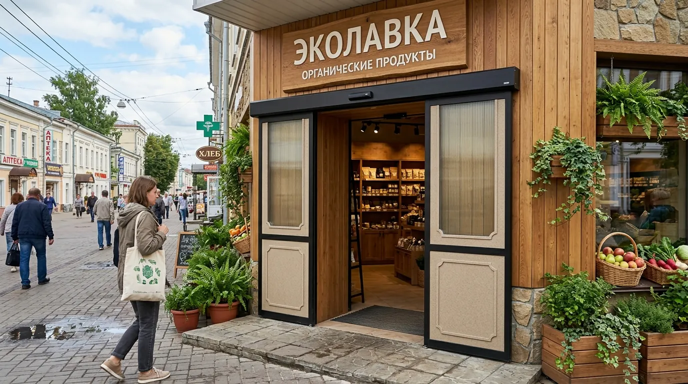 Входная группа в цокольное помещение в Москве — пример работы №15